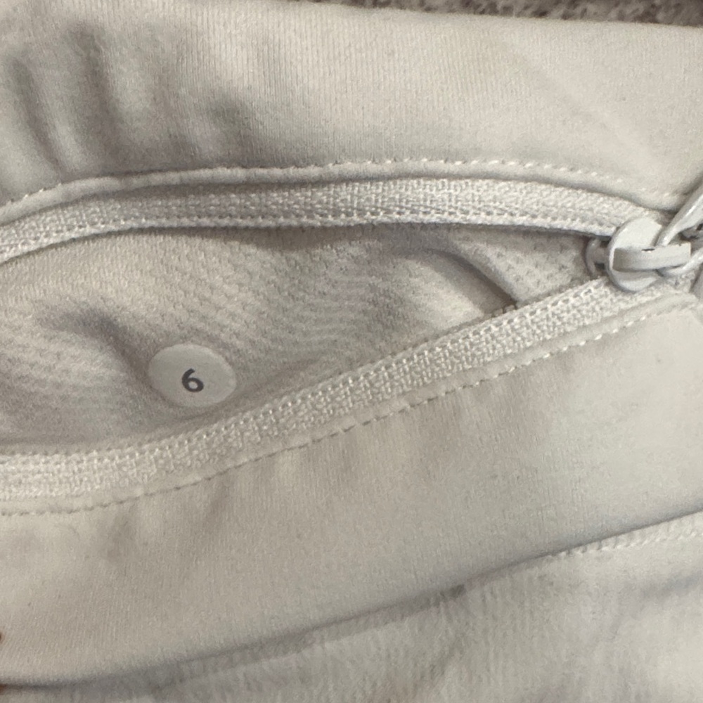 Lululemon White Pace Rival Skirt - Picture 5 of 7